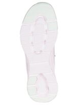 SKECHERS, trendy damessneakers, met voorgevormde instaphak WEISS-BORDEAUX